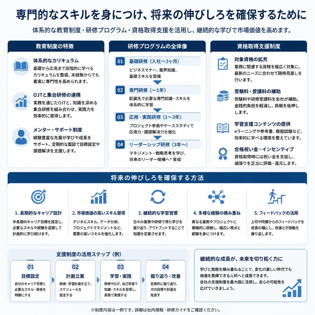3. キャリアアップのための制度