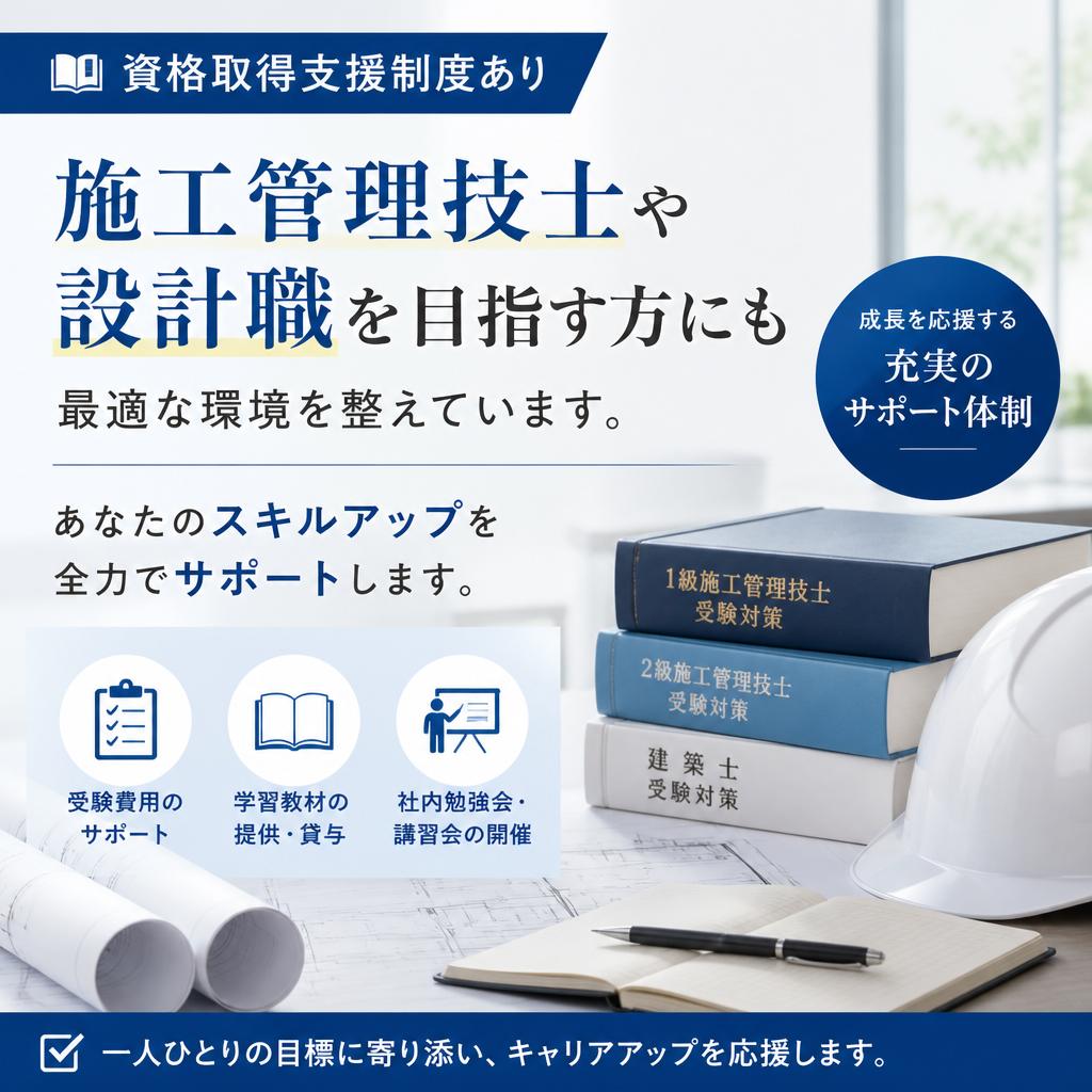 充実したキャリアアップ支援