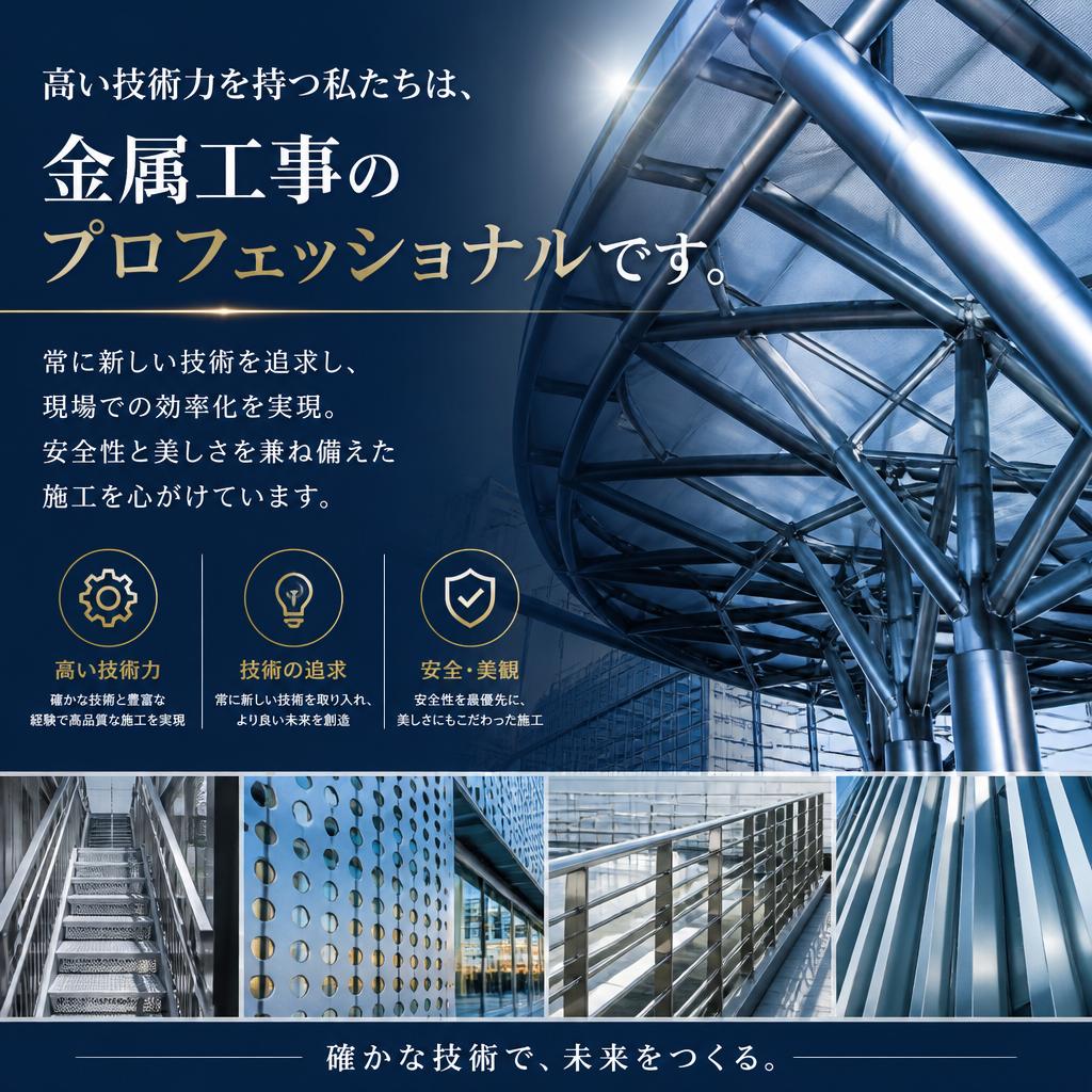 金属工事の技術と革新