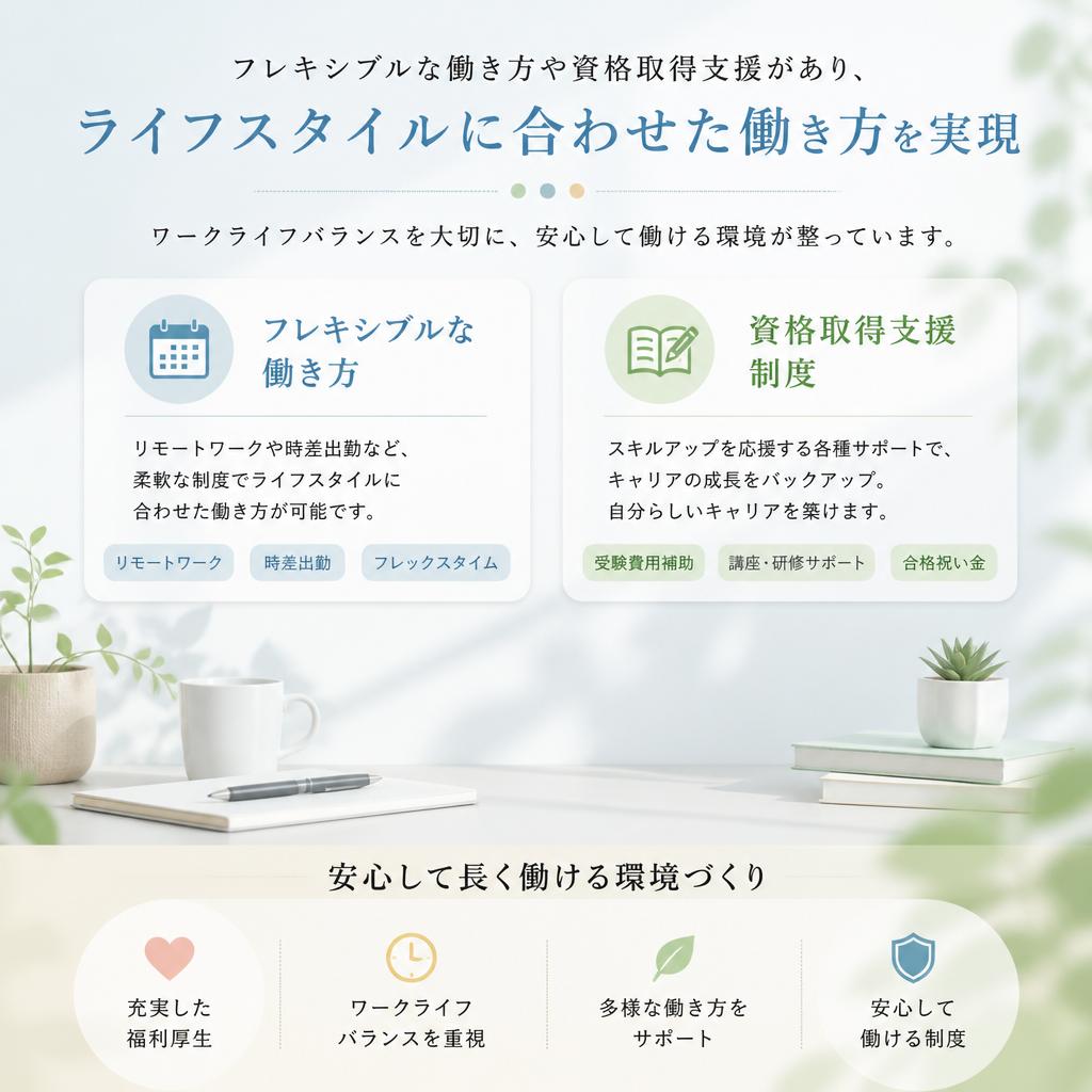 労働環境の改善で働きやすさ極める