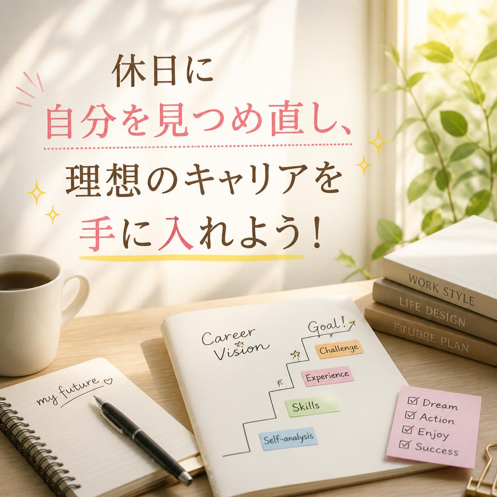 休日に自分を見つめ直し、理想のキャリアを手に入れよう！