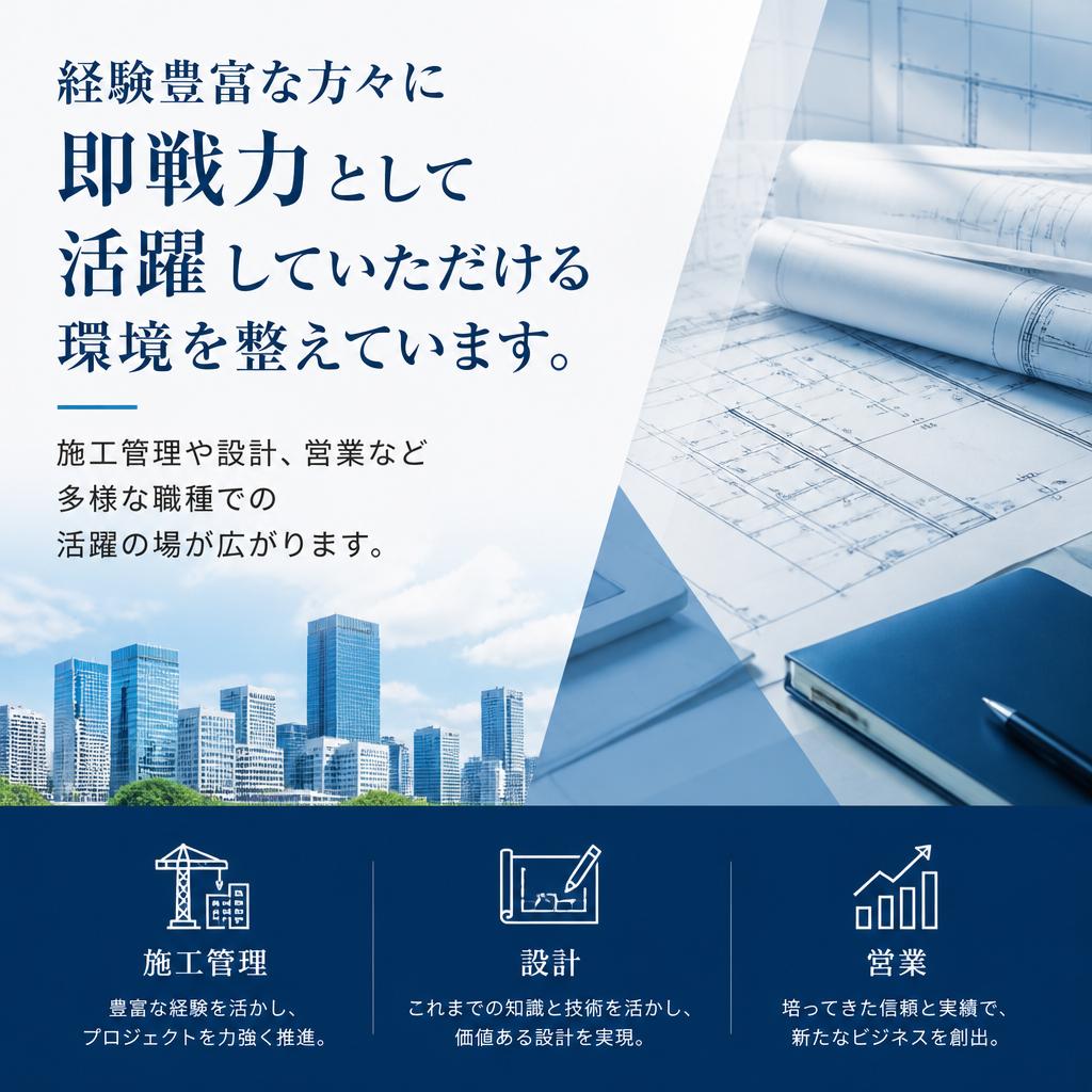 経験者優遇のチャンス