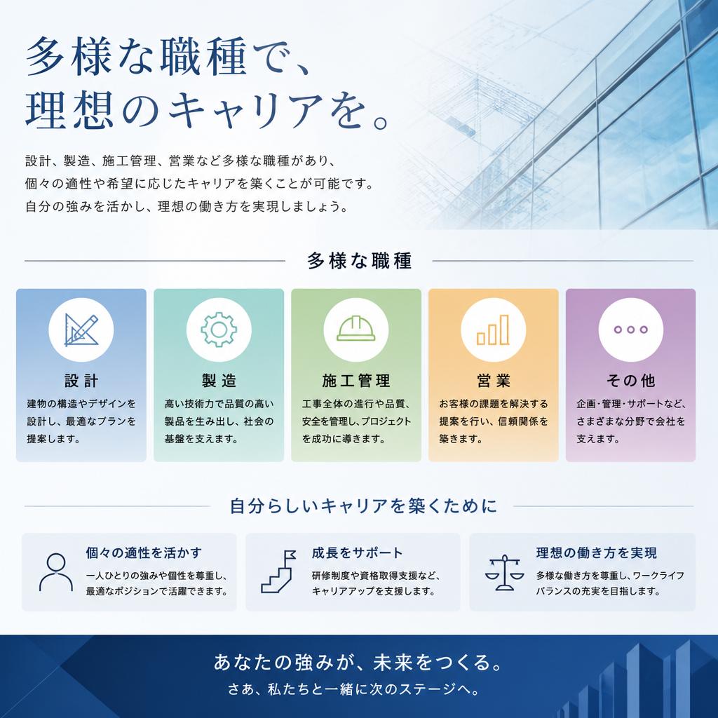 多様なキャリアパス