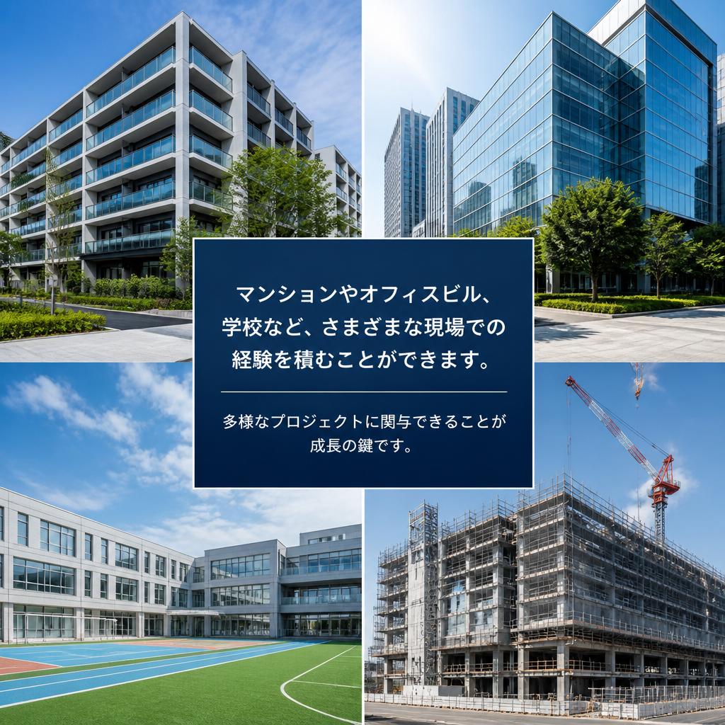 多様な案件に携わるチャンス