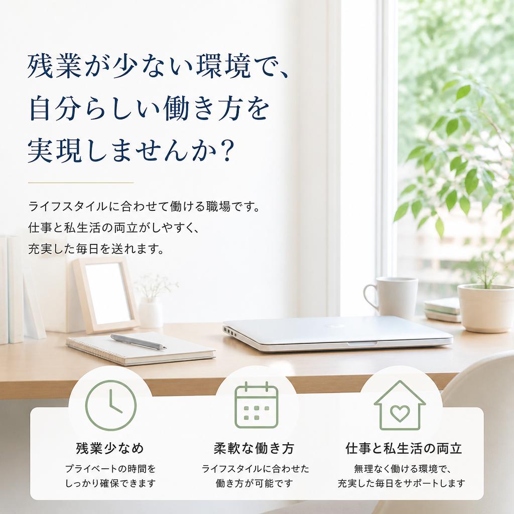 仕事と生活のバランスを追求