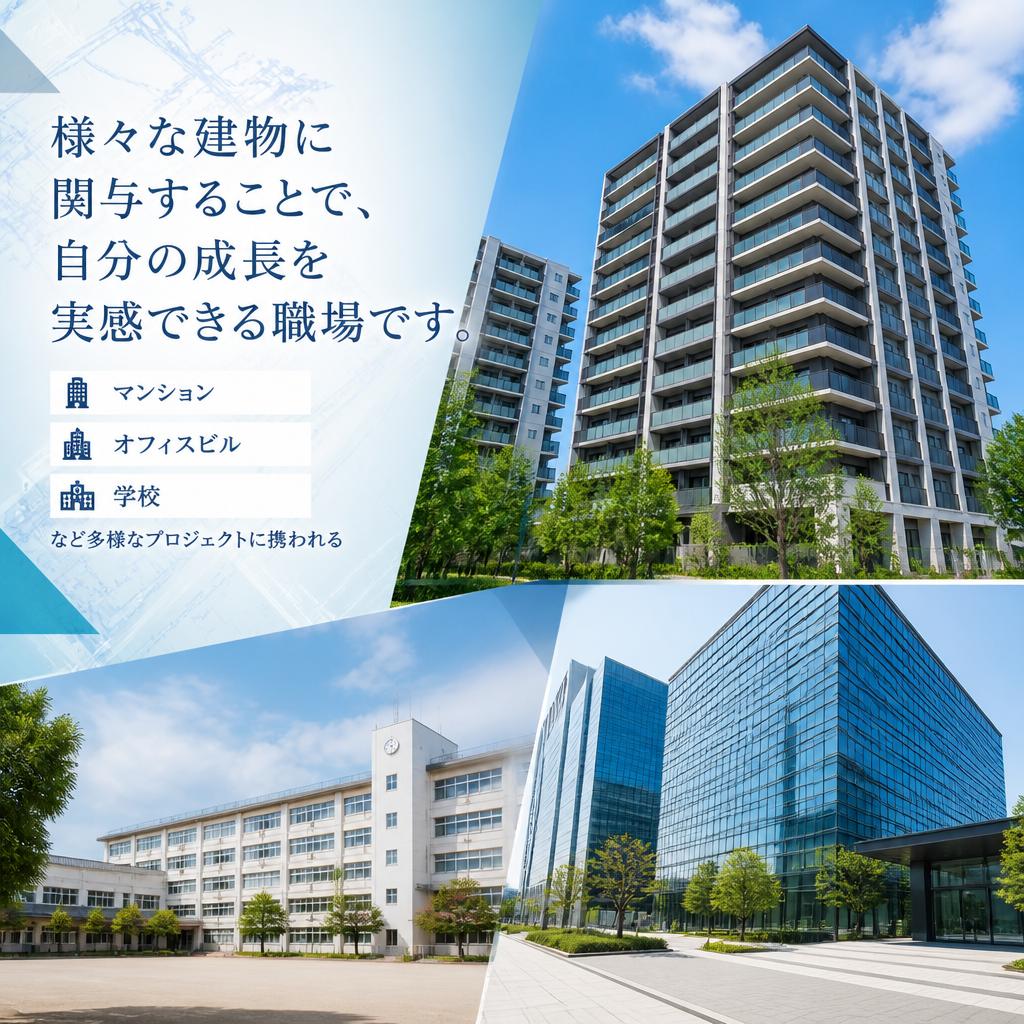 多様なプロジェクトに携われる!